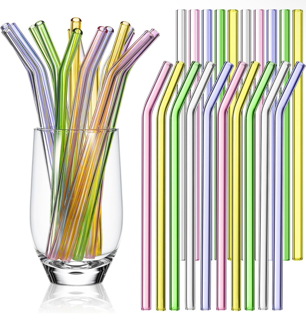 1. Colored straw